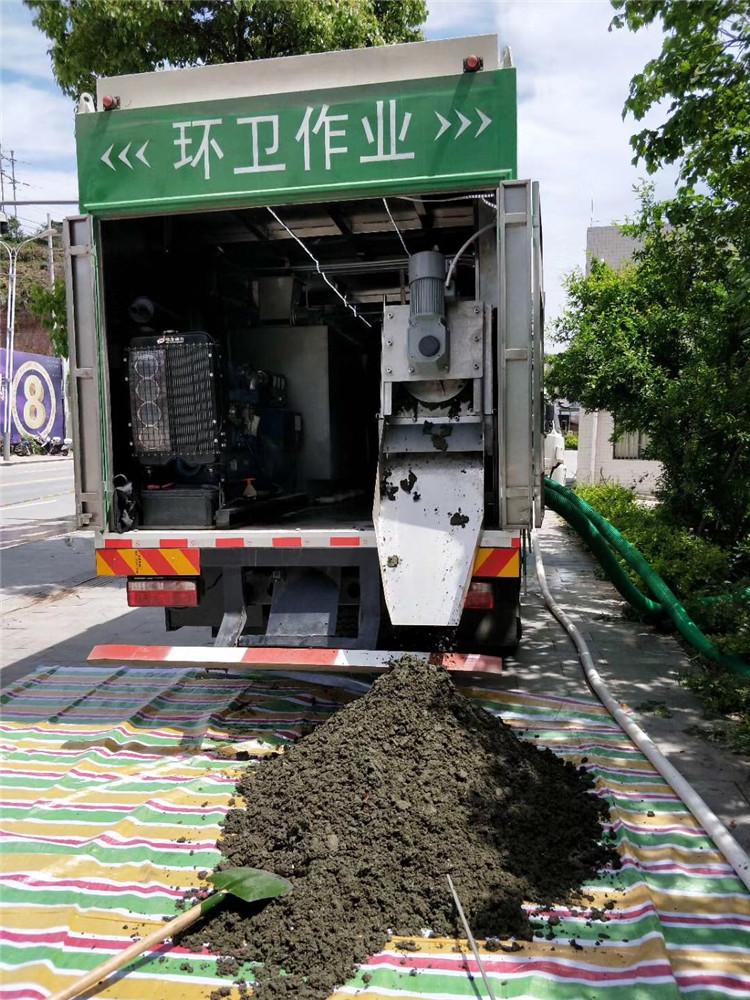 于洪淤泥干湿分离